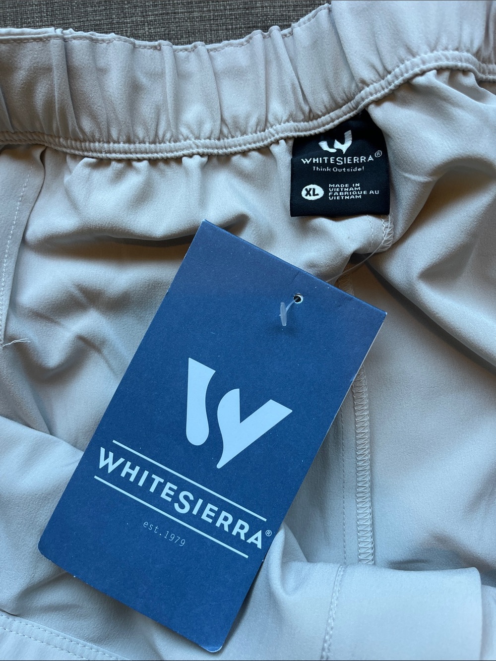 White Sierra West Loop Trail Stretch Skort Taupe NWT XL - Picture 3 of 8